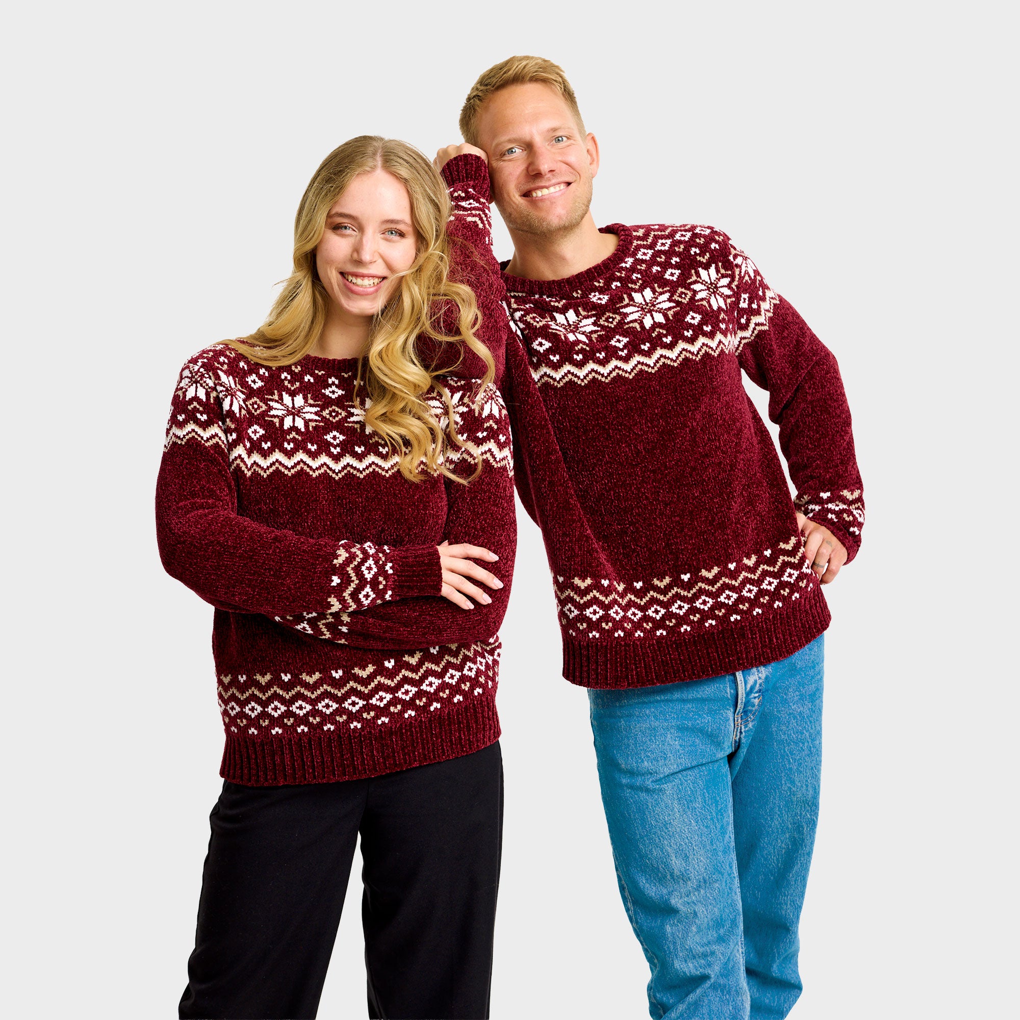 Den nordiske julesweater - Dame